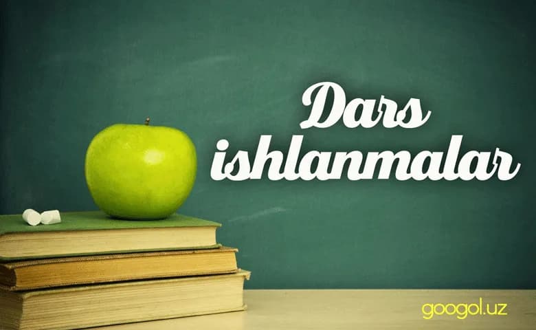 1-sinf dars ishlanmasi. Ayirish amalining hadlari