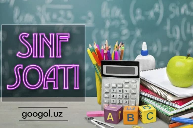 4-sinf Sinf soati ish rejasi